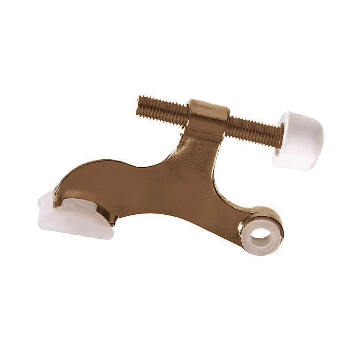 HingeStop hinge pin door stopper — oil-rubbed bronze finish